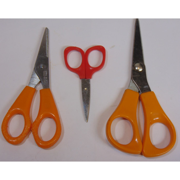 Vintage Lot Of 7 Sewing Scissors Valley Forge Kleencut Stainless Steel Shears - Picture 6 of 6